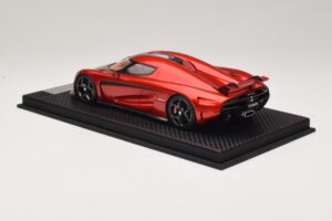 Koenigsegg Regera Candy Apple Red FrontiArt 1:18 AS010-77 レジン - 画像 5/7