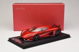 Koenigsegg Regera Candy Apple Red FrontiArt 1:18 AS010-77 レジン - 画像 7/7