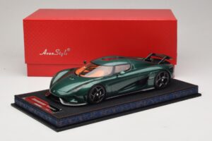 Koenigsegg Regera グリーンティンテッドカーボン FrontiArt 1:18 AS010-110 レジン - 画像 6/7