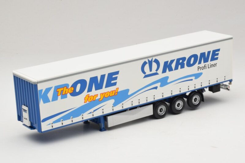 Krone Profiliner アーティキュレート サイドカーテントレーラー Minichamps 1:43 439911120 メタル