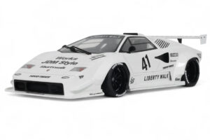 Lamborghini Countach LB-Works ホワイト GT Spirit 1:18 Z356-WH レジン