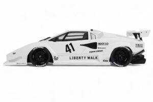 Lamborghini Countach LB-Works ホワイト GT Spirit 1:18 Z356-WH レジン - 画像 3/5