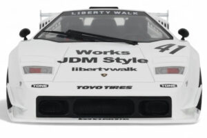 Lamborghini Countach LB-Works ホワイト GT Spirit 1:18 Z356-WH レジン - 画像 4/5