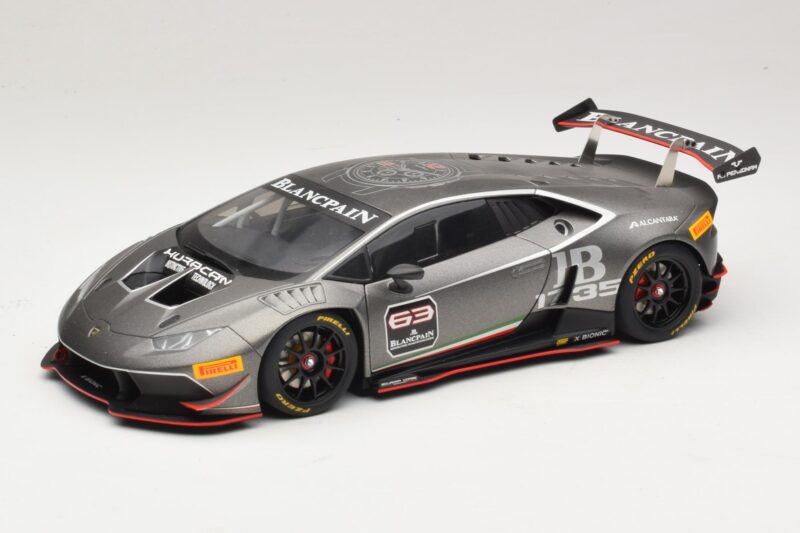 Lamborghini Huracan LP620-2 Super Trofeo #63 ダークグレー 2016 AUTOart 1:18 81559 コンポジット