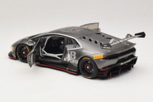 Lamborghini Huracan LP620-2 Super Trofeo #63 ダークグレー 2016 AUTOart 1:18 81559 コンポジット - 画像 5/8