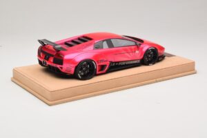Lamborghini Murcielago Liberty Walk グロスピンク AB Models 1:18 REMC044 レジン - 画像 2/7