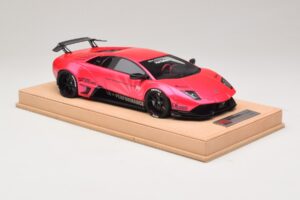 Lamborghini Murcielago Liberty Walk グロスピンク AB Models 1:18 REMC044 レジン - 画像 4/7