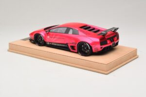 Lamborghini Murcielago Liberty Walk グロスピンク AB Models 1:18 REMC044 レジン - 画像 5/7