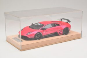Lamborghini Murcielago Liberty Walk グロスピンク AB Models 1:18 REMC044 レジン - 画像 6/7