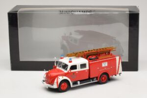 Magirus-Deutz Merkur TLF 16 消防 Dortmund Minichamps 1:43 439141972 メタル - 画像 6/6