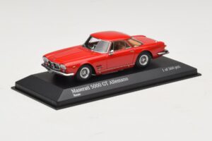 Maserati 5000 GT Allemano レッド Minichamps 1:43 437123321 メタル - 画像 2/4