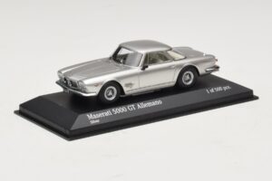 Maserati 5000 GT Allemano シルバー Minichamps 1:43 437123324 メタル - 画像 2/4