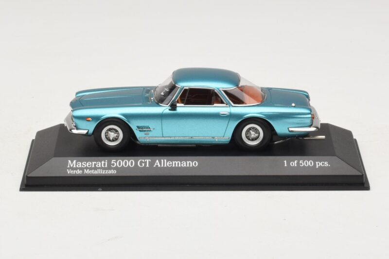 Maserati 5000 GT Allemano Verde Metallizzato Minichamps 1:43 437123320 メタル