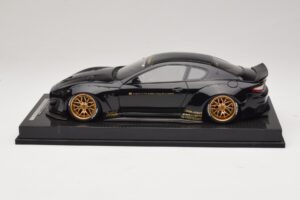 Maserati GranTurismo Liberty Walk ブラック ゴールドホイール AB Models 1:18 MAS-LB08-C レジン - 画像 3/7