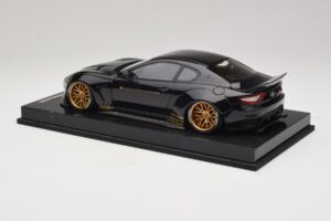 Maserati GranTurismo Liberty Walk ブラック ゴールドホイール AB Models 1:18 MAS-LB08-C レジン - 画像 5/7