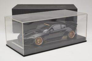 Maserati GranTurismo Liberty Walk ブラック ゴールドホイール AB Models 1:18 MAS-LB08-C レジン - 画像 7/7