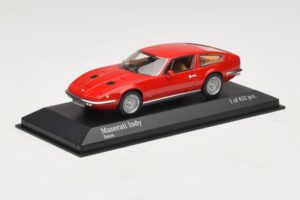 Maserati Indy レッド Minichamps 1:43 437123120 メタル - 画像 2/4