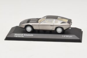 Maserati Khamsin Grey Metallic Minichamps 1:43 437123220 メタル