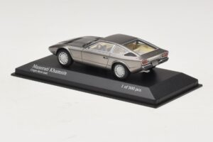 Maserati Khamsin Grey Metallic Minichamps 1:43 437123220 メタル - 画像 3/4