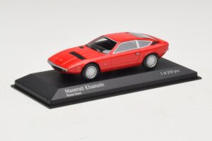 Maserati Khamsin レッド Minichamps 1:43 437123224 メタル - 画像 2/4