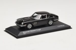 Maserati Mistral ブラック Minichamps 1:43 437123421 メタル - 画像 2/4