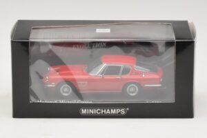 Maserati Mistral レッド Minichamps 1:43 437123424 メタル - 画像 4/4