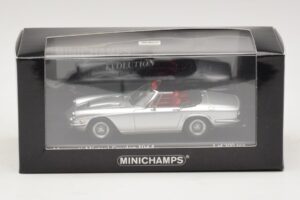 Maserati Mistral Spyder シルバー Minichamps 1:43 437123431 メタル - 画像 4/4