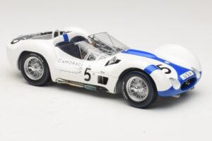 Maserati Tipo 61 #5 S. Moss / D. Gurney Camoradi ADAC 1000km Nurburgring Winner 1960 Minichamps 1:18 100601205 メタル - 画像 6/8