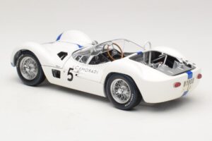 Maserati Tipo 61 #5 S. Moss / D. Gurney Camoradi ADAC 1000km Nurburgring Winner 1960 Minichamps 1:18 100601205 メタル - 画像 7/8