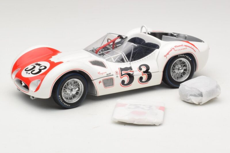 Maserati Tipo 61 #53 B. Krause Los Angeles Times Grand Prix Winner 1960 Minichamps 1:18 100601253 メタル
