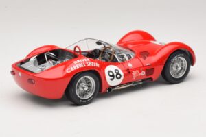 Maserati Tipo 61 #98 C. Shelby Times Mirror Grand Prix for Sportscars 1960 Minichamps 1:18 100601298 メタル - 画像 3/8