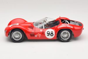 Maserati Tipo 61 #98 C. Shelby Times Mirror Grand Prix for Sportscars 1960 Minichamps 1:18 100601298 メタル - 画像 4/8