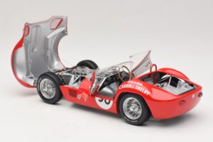 Maserati Tipo 61 #98 C. Shelby Times Mirror Grand Prix for Sportscars 1960 Minichamps 1:18 100601298 メタル - 画像 5/8