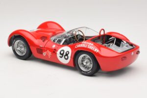 Maserati Tipo 61 #98 C. Shelby Times Mirror Grand Prix for Sportscars 1960 Minichamps 1:18 100601298 メタル - 画像 7/8