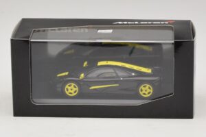 McLaren F1 ブラック イエローストライプ Minichamps 1:43 MCLAREN004 メタル - 画像 4/4