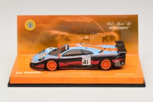 McLaren F1 GTR Gulf Team Davidoff #41 P-H. Raphanel / J-M. Gounon FIA GT Championship 1997 Minichamps 1:43 533174341 メタル