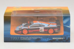 McLaren F1 GTR Gulf Team Davidoff #41 P-H. Raphanel / J-M. Gounon FIA GT Championship 1997 Minichamps 1:43 533174341 メタル - 画像 4/4