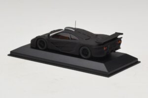 McLaren F1 GTR Longtail ブラックマット 1997 Minichamps 1:43 MCLAREN010 メタル - 画像 2/4