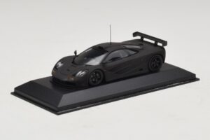 McLaren F1 GTR Prototype マットブラック ブラックホイール付き Minichamps 1:43 MCLAREN009 メタル