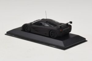 McLaren F1 GTR Prototype マットブラック ブラックホイール付き Minichamps 1:43 MCLAREN009 メタル - 画像 2/4