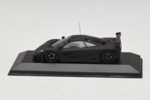 McLaren F1 GTR Prototype マットブラック ブラックホイール付き Minichamps 1:43 MCLAREN009 メタル - 画像 4/4
