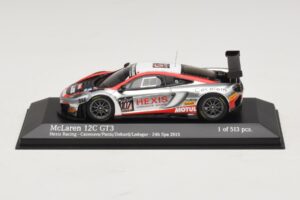 McLaren MP4-12C GT3 #107 Hexis Racing Cazenave / O. Panis 24 Hours of Spa 2013 Minichamps 1:43 437131397 メタル