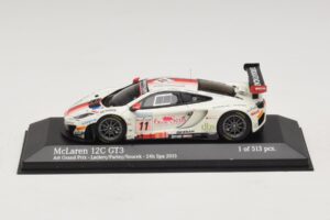 McLaren MP4-12C GT3 #11 Art Grand Prix Leclerc / Parisy 24 Hours of Spa 2013 Minichamps 1:43 437131311 メタル
