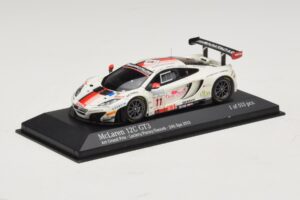 McLaren MP4-12C GT3 #11 Art Grand Prix Leclerc / Parisy 24 Hours of Spa 2013 Minichamps 1:43 437131311 メタル - 画像 2/4