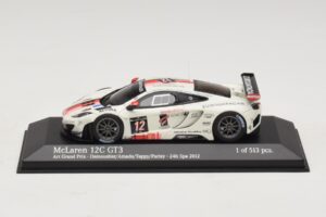 McLaren MP4-12C GT3 #12 Art Grand Prix Demoustier / Amado 24 Hours of Spa 2012 Minichamps 1:43 437121312 メタル