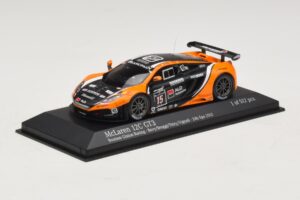 McLaren MP4-12C GT3 #15 Boutsen Racing Bovy / Broggi 24 Hours of Spa 2012 Minichamps 1:43 437121315 メタル - 画像 2/4