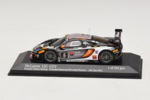 McLaren MP4-12C GT3 #5 Boutsen Racing Guilvert / Dermont 24 Hours of Spa 2013 Minichamps 1:43 437131305 メタル