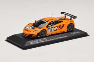 McLaren MP4-12C GT3 #69 Dorr Motorsport Adams / S. Asch 24 Hours of Nurburgring 2014 Minichamps 1:43 437141369 メタル - 画像 2/4