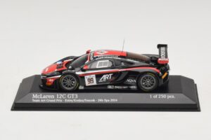 McLaren MP4-12C GT3 Art Grand Prix #99 K. Estre / M. Korjus 24 Hours of Spa 2014 Minichamps 1:43 437141399 メタル