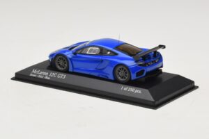 McLaren MP4-12C GT3 Street ブルー Minichamps 1:43 437121397 メタル - 画像 3/4